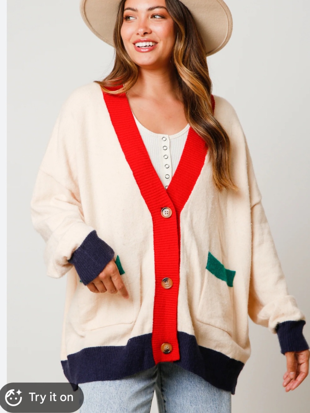 Fantastic Fawn nutcracker sequin cardigan size small